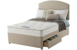 Sealy Revital Backcare Double 2 Drw Divan Bed